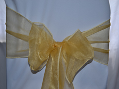 Organza Chair Sash